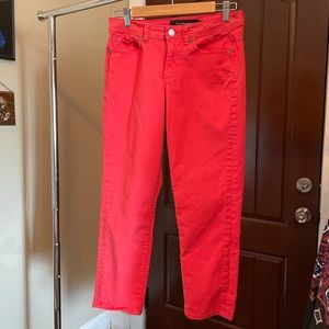 Calvin Klein Cropped Pants Size 6 Electric Coral